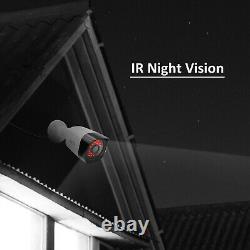 1080P 4CH DVR Recorder 3000TVL Home Security CCTV Camera System Outdoor IR Night