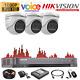 1080p Hikvision Cctv Security Audio Camera System Outdoor Full Hd 4ch 8ch Dvr Uk