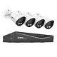 1080p Sannce Cctv Camera System Color Night Vision 8ch Video Dvr Home Security