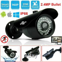 16CH 1080N DVR CCTV with 8X 2.4MP Sony Bullet Security Camera Video Recorder Kit