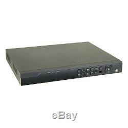 16CH DVR Digital Video Recorder CCTV HD-TVI/AHD/ANALOG/CVI/IP H. 265+ 4K HDMI USB