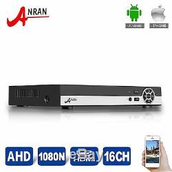 16CH Full HDMI 1080N H. 264 Home AHD Security DVR CCTV Camera Video Recorder P2P