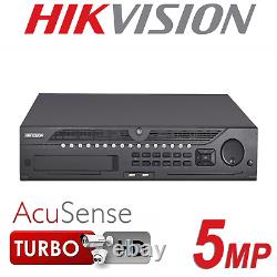 16CH HIKVISION 5MP 8 SATA INTERFACES ACUSENSE TURBO HDMI DVR iDS-9016HUHI-K8-16S