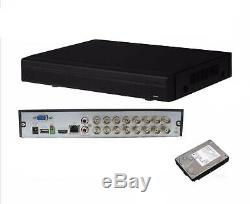 16 Channel DVR CCTV Recorder HDCVI AHD TVI CVBS IP 5 in 1 Tri-Brid Penta-brid 10