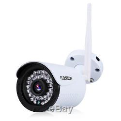 1TB HDD With Wireless NVR 4CH CCTV1080P DVR WLAN IP Camera Security Recorder Set