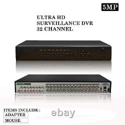 2MP-5MP Digital 4 8 16 32 Channel DVR CCTV Video Recorder AHD 1920P VGA HDMI BNC