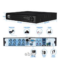 2MP CCTV DVR 4/8 Channel Video Recorder With Hard Drive Fr Security Surveillance