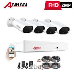 2MP Security Camera System Home Outdoor CCTV DVR Recorder Surveillance Camera IR