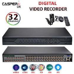 32CH DVR 1920P 5MP Video Recorder For Home CCTV Security Camera System P2P BNC