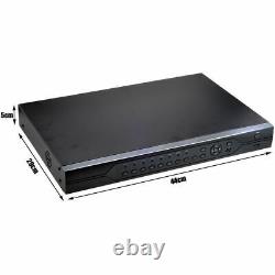 32 Channel 2k 5MP Smart CCTV DVR Ultra HD 1920P VGA HDMI BNC Recorder