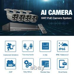 4CH 1920P DVR CCTV Camera Home Security System 2Way Audio Digital Recorder UK