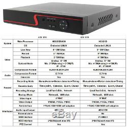 4CH 8CH HDMI 5MP 4K 1960P CCTV DVR Full HD Network Home Video Recorder P2P HDMI
