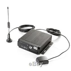 4CH Auto Mobile DVR Recorder Wifi 3G GPS + 4 CCTV Kamera + Kabel + 7 Bildschirm