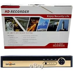 4CH CCTV DVR 1080p HD HDMI 4x 2.4MP AHD Bullet Camera 1TB HDD Home System Kit