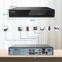 4CH HD CCTV DVR Video Recorder HD 1080P HDMI for Home Security Camera System 1TB