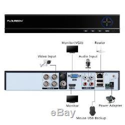 4CH H. 265+ 1080P HD AHD Video DVR Recorder 4 x 5MP CCTV Security Camera System