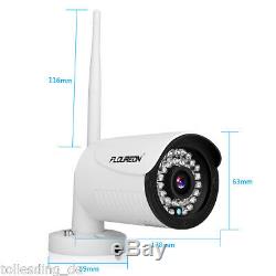4CH Wireless CCTV 1080P DVR Kit 4X Wifi WLAN 720P IP Kamera Video Recorder NVR