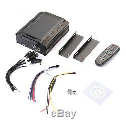 4Ch Channel CCTV Vehicle Car Video Recorder HD DVR Mobile Support 2.5 Sata HDD