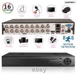 4.0MP 16Ch Channel CCTV DVR AHD 1440P Digital Video Recorder P2P HDMI VGA BNC UK