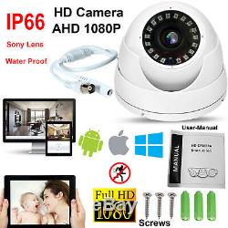 4/8/16CH 1080P CCTV DVR 2.4MP Camera Night Vision Video Home Security System Kit