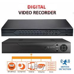 4-8-16 CH 5IN1 DVR Digital Video Recorder CCTV Surveillance Camera TVI System