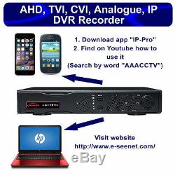 4 8 16 channels DVR CCTV Recorder upto 16 audio Hard D Hybrid 4 IN 1 HD P2P UK