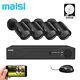 4 Camera Cctv System 2mp 1080p Hd 4ch Dvr Home Outdoor Security With Hard Drive