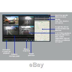 4 Channel CCTV Camera DVR Car Taxi Van Digital Video Recorder + 1TB Hard Drive