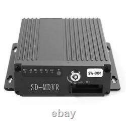 4 Channel Car Truck Bus IR Mobile DVR SW-0001 SD Card Recorder&4 Camera&4 Cable