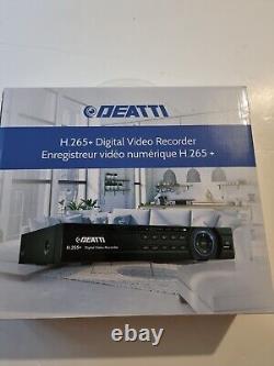 4 Channel DVR AHD CCTV Digital Video Recorder Lite 5in1 VGA HDMI BNC 1TB HDD