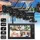 4-digital Wireless Cctv Camera + 7'' Lcd Monitor Dvr Record Home Security System