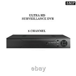 5MP 4/8/16/32 CH Smart CCTV DVR 4in1 Surveillance Camera Video Recorder AHD TVI