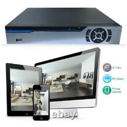 5MP CCTV DVR 4 Channel Video Recorder With 1TB Hard Drive TVI HDMI HOME XMEYE UK