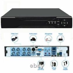 5MP CCTV Video Recorder DVR 4 Channel AHD 1080N Motion HD VGA HDMI BNC