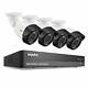5mp Outdoor Security Camera System, 8ch Home Cctv Dvr Recorder, 4x