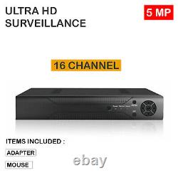 5 MP 16CH CCTV DVR 1920P Surveillance Camera DVR Recorder 4in1 HDMI VGA AHD TVI