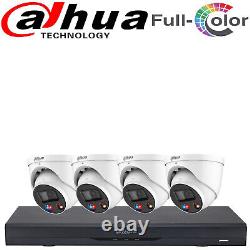 5mp Dahua Hdmi Dvr Cctv Tioc Camera Audio Full-color Security Wizsence System Uk