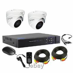 5mp Smart Cctv Camera System Home Outdoor Security Hd 4ch Dvr With Hard Drive Uk
