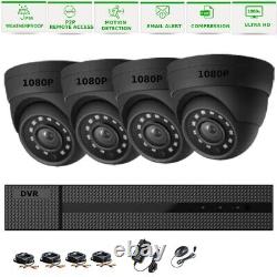 8CH 1080P HDMI DVR 3000TVL CCTV Camera Home Security System Kit Outdoor Full HD