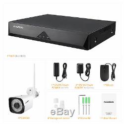 8CH 1080P HD 3000TVL DVR Recorder Outdoor Security CCTV IP Camera NVR System Kit