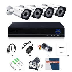 8CH 5 In 1 5MP AHD DVR Recorder+ 4 X 5MP Bullet Cameras CCTV Security System Kit