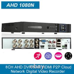 8CH Channel 1080P NVR AHD TVI CVI DVR PTZ Network DVR CCTV N8V4