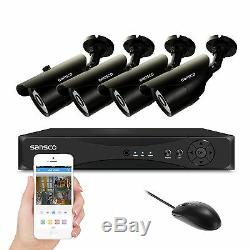 8CH Full 1080P DVR Record CCTV Security System Kit+ 4x2MP HD Home Outdoor Camera