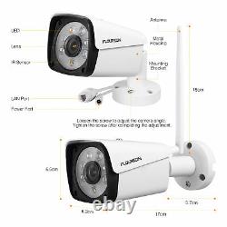 8CH Wireless CCTV 1080P DVR System Kit WiFi IP Camera 1TB HDD NVR Video Recorder