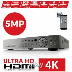 8Channel HDMI 5MP 4K 1960P CCTV DVR Full HD Network Home Video Recorder P2P HDMI
