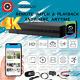 8mp 4k 5mp Cctv System Kit Full Hd Dvr Recorder Outdoor Hdd Home With Hard Drive