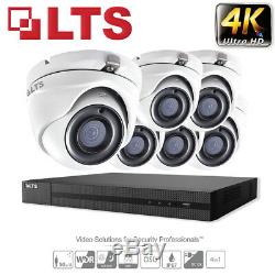 8MP DVR Hikvision iVMS CCTV HD 5MP Night Vision Outdoor Home Security System Kit