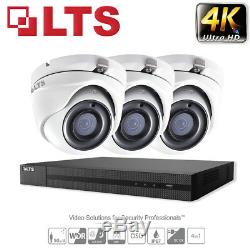 8MP DVR Hikvision iVMS CCTV HD 5MP Night Vision Outdoor Home Security System Kit