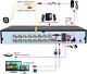 8 16 Channel Dvr 5mp/n Full Hd 5in1 Cctv Security Video Recorder P2p Hdmi Vga