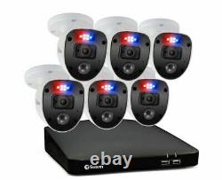 8 Channel 1TB DVR Recorder with 6 x 1080p Full HD Weatherproof Enforcer Cameras